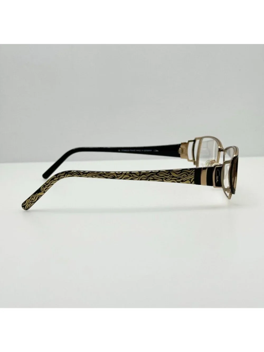 Cazal 1047 Col 001 Eyeglasses Eye Glasses Frames Germany 54-16-130